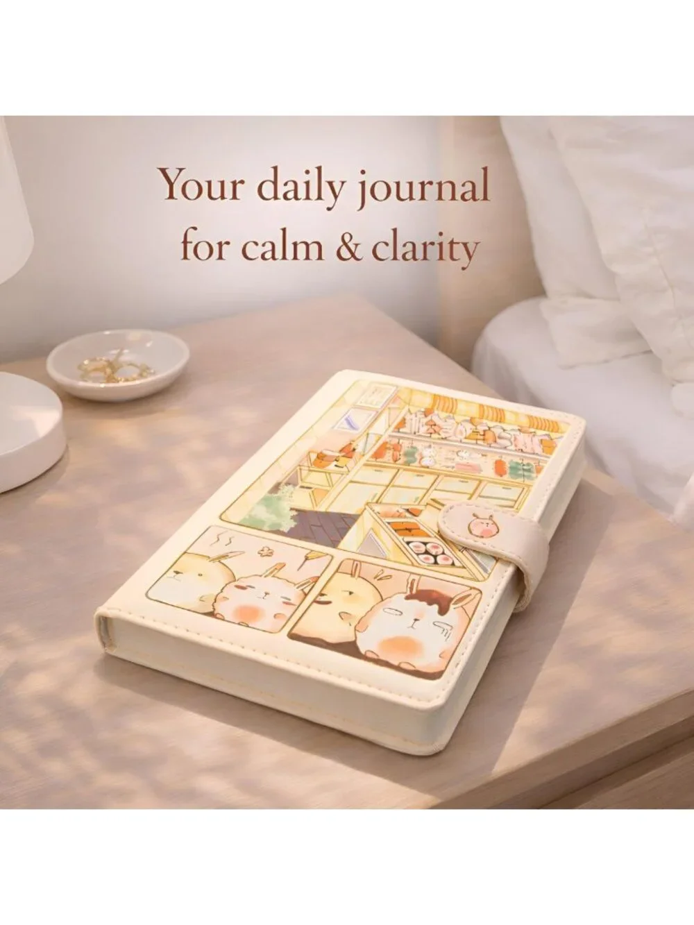 Kawaii Lined Journal - Cute Pastel Notebook for School & Office, 256 Pages